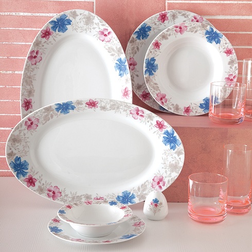 خرید چینی گلدار زیبا